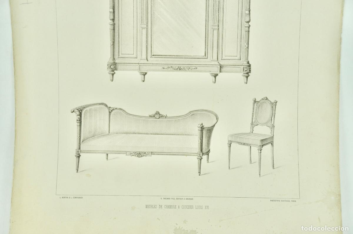 Coleccionismo: L&aacute;mina cat&aacute;logo fr&aacute;nces de muebles 30 - Foto 5