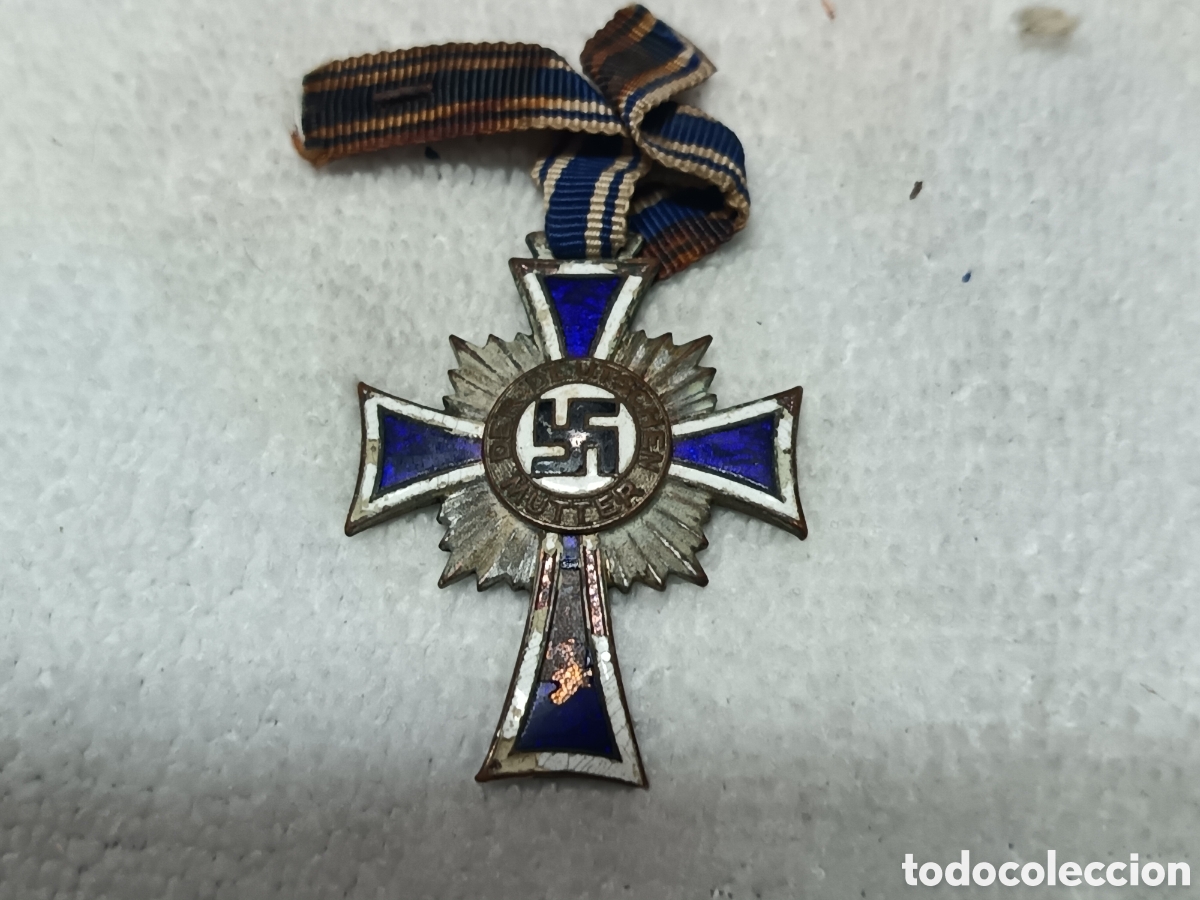 Collecting: COLECCIONISMO MILITAR , ALEMANIA,MEDALLA DE HONOR, CRUZ DE LA MADRE , FIRMADA, WWII, ORIGINAL
