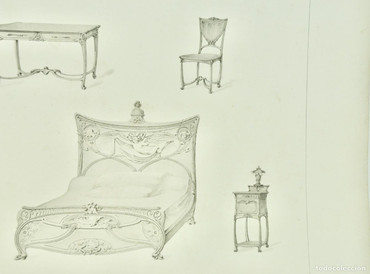 Coleccionismo: L&aacute;mina cat&aacute;logo fr&aacute;nces de muebles 33 - Foto 5