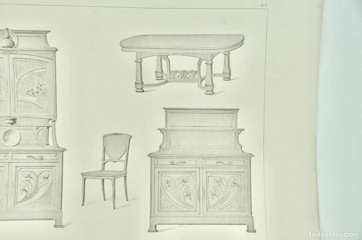 Coleccionismo: L&aacute;mina cat&aacute;logo fr&aacute;nces de muebles 34 - Foto 5