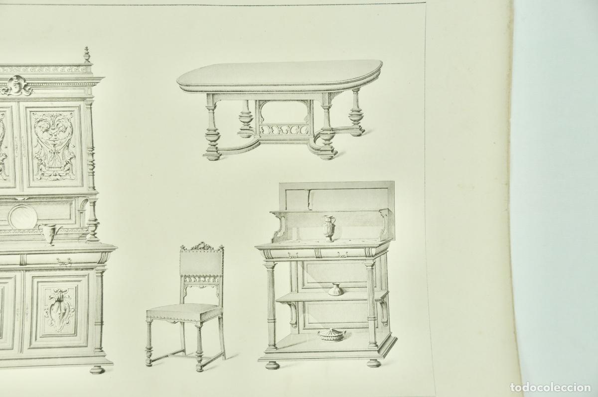 Coleccionismo: L&aacute;mina cat&aacute;logo fr&aacute;nces de muebles 35 - Foto 5