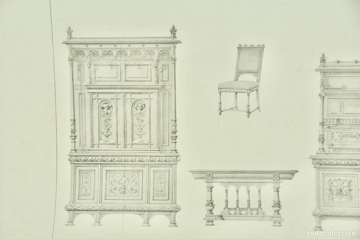 Coleccionismo: L&aacute;mina cat&aacute;logo fr&aacute;nces de muebles 36 - Foto 4