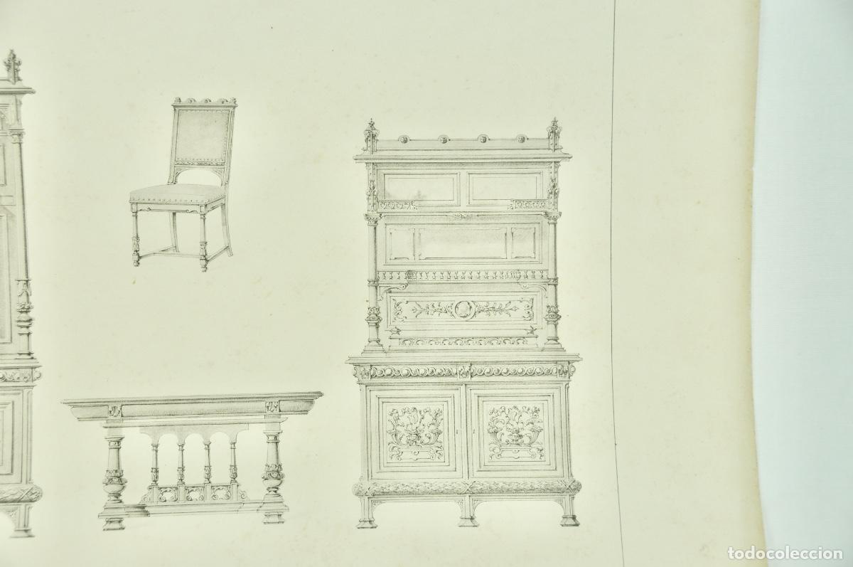Coleccionismo: L&aacute;mina cat&aacute;logo fr&aacute;nces de muebles 36 - Foto 5