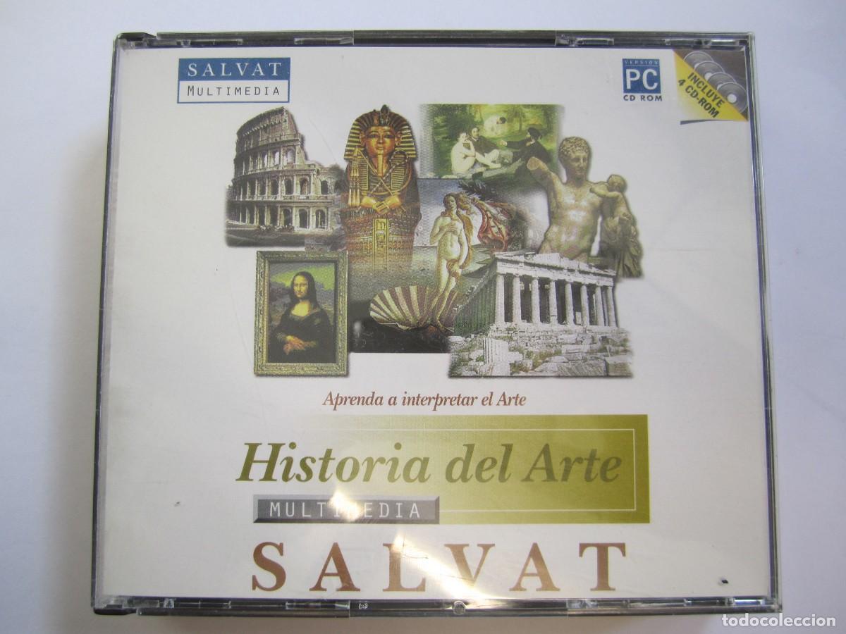 Coleccionismo: 4 cd-rom historia del arte salvat multimedia