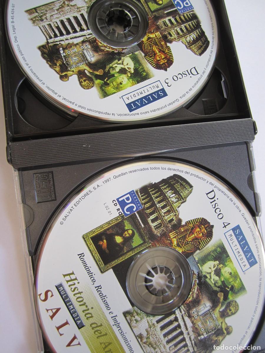 Coleccionismo: 4 cd-rom historia del arte salvat multimedia - Foto 2
