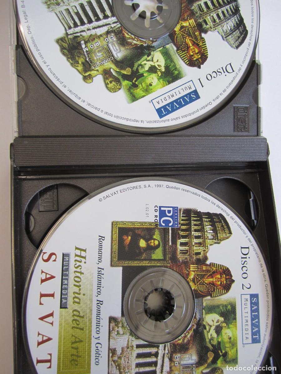 Coleccionismo: 4 cd-rom historia del arte salvat multimedia - Foto 3