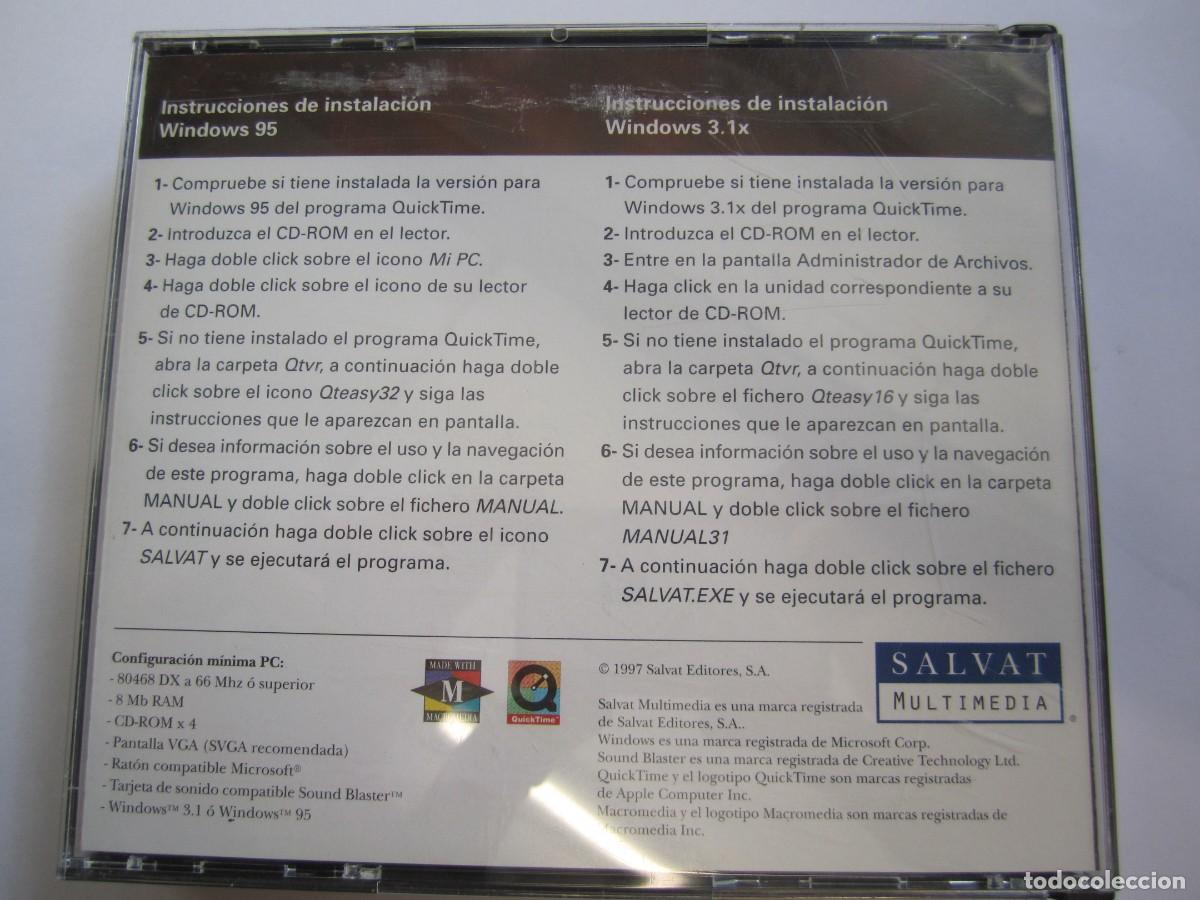 Coleccionismo: 4 cd-rom historia del arte salvat multimedia - Foto 4
