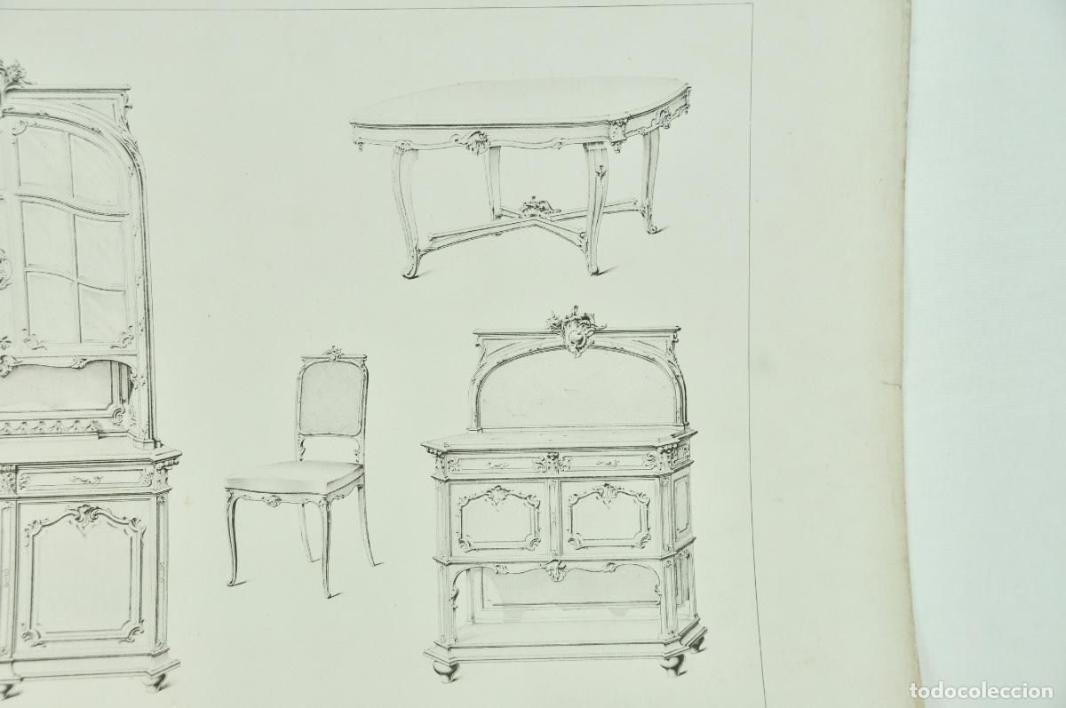 Coleccionismo: L&aacute;mina cat&aacute;logo fr&aacute;nces de muebles 38 - Foto 5