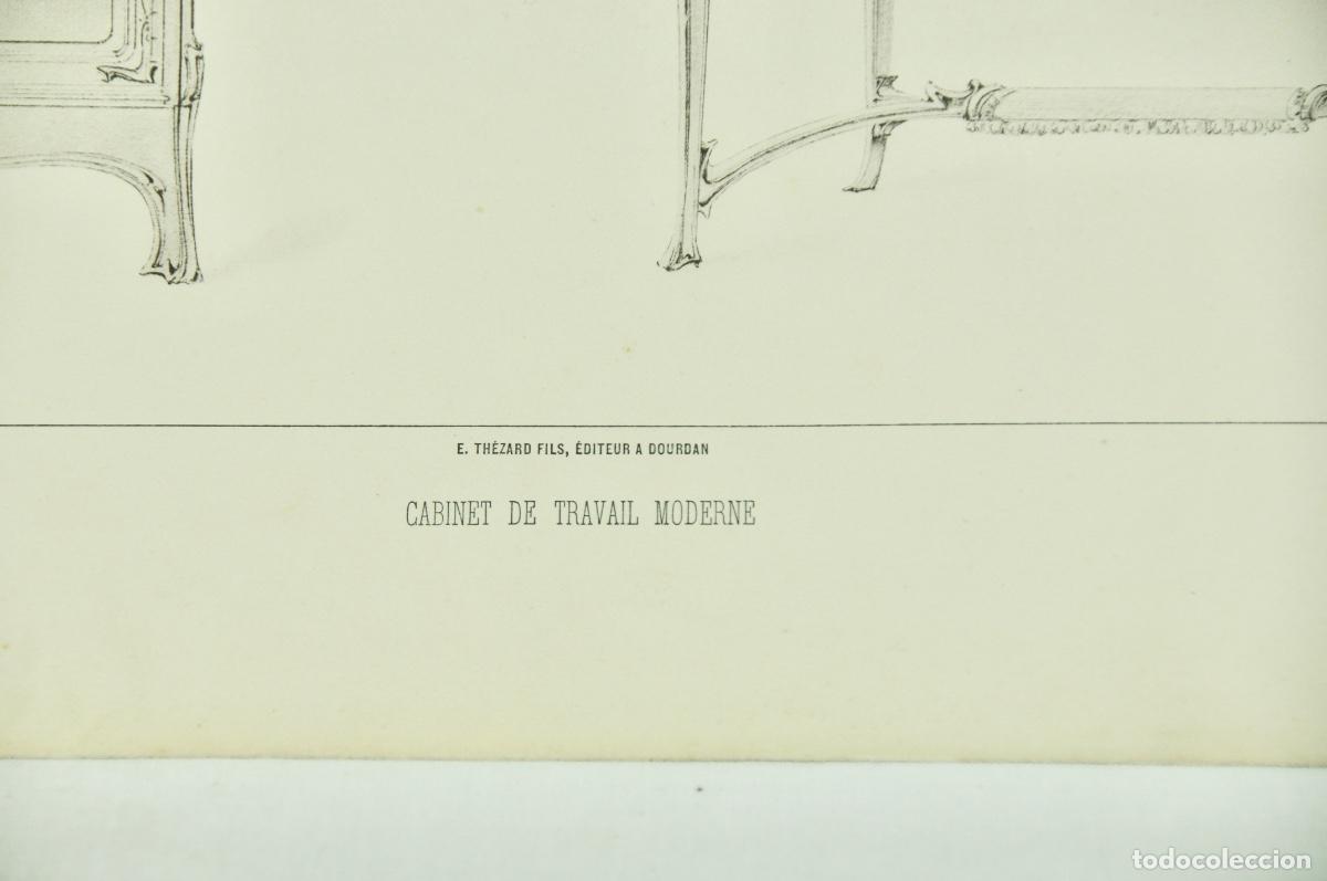 Coleccionismo: L&aacute;mina cat&aacute;logo fr&aacute;nces de muebles 39 - Foto 3
