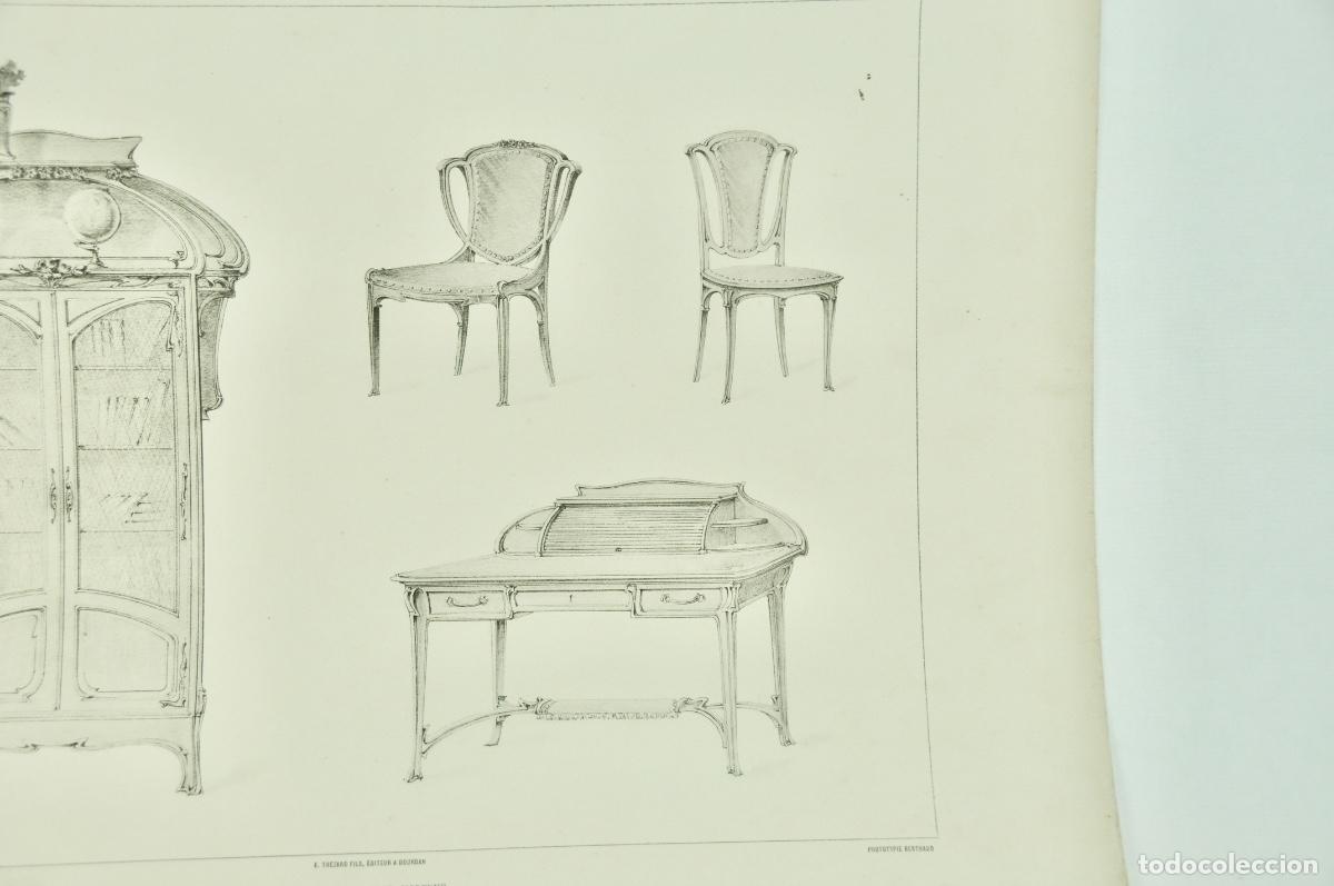 Coleccionismo: L&aacute;mina cat&aacute;logo fr&aacute;nces de muebles 39 - Foto 5