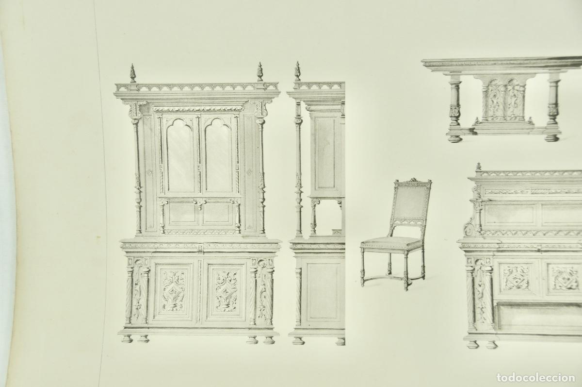 Coleccionismo: L&aacute;mina cat&aacute;logo fr&aacute;nces de muebles 40 - Foto 4
