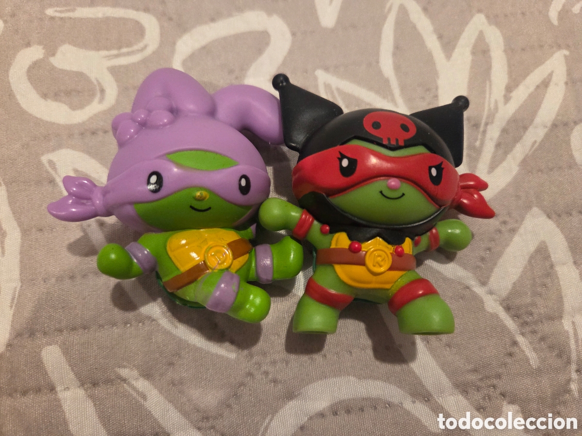 Coleccionismo: Lote 2 figuras hello kitty tortugas ninja mc donalds