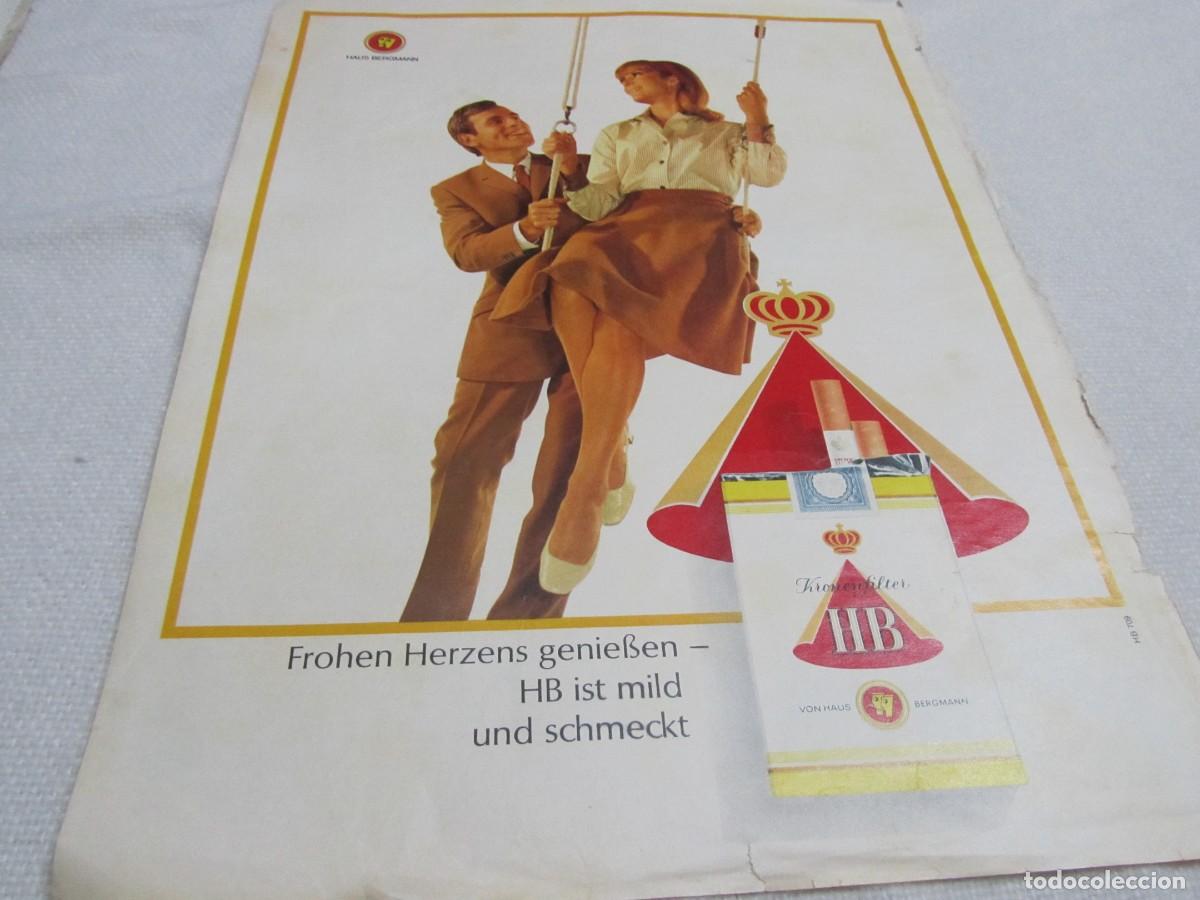 Coleccionismo: PUBLICIDAD CIGARRILLOS HB, A&Ntilde;OS 60