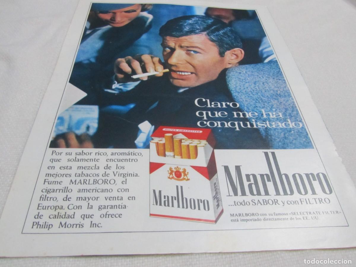 Coleccionismo: PUBLICIDAD CIGARRILLOS MARLBORO, A&Ntilde;OS 60