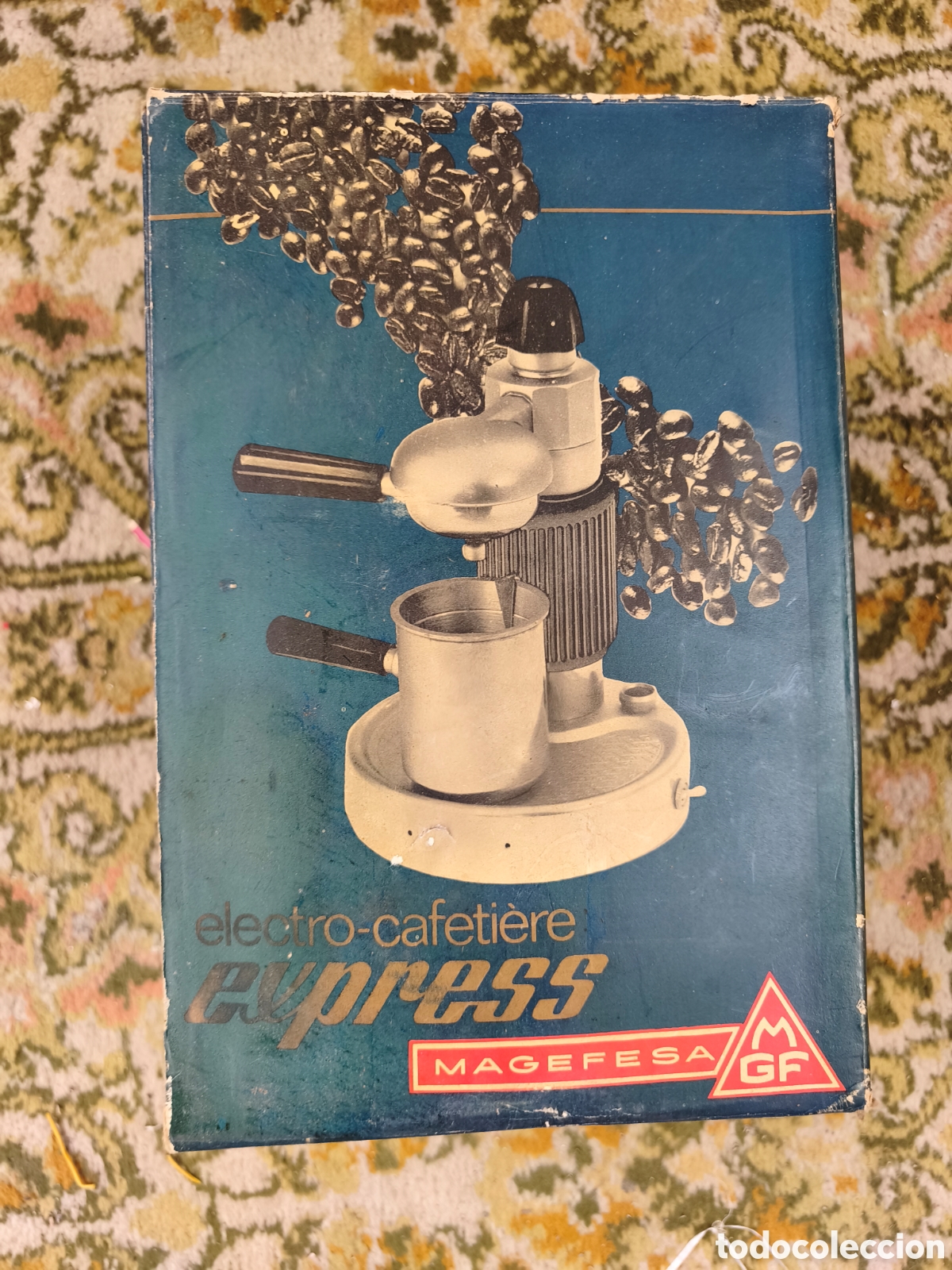 Coleccionismo: Antigua Electro-Cafetera Express MAGEFESA (MGF) Con Caja Original - Vintage A&ntilde;os 50/60