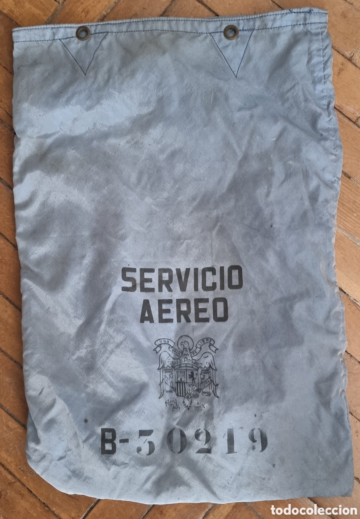 Coleccionismo: Saca de Correos 1976 correo a&eacute;reo rara y original