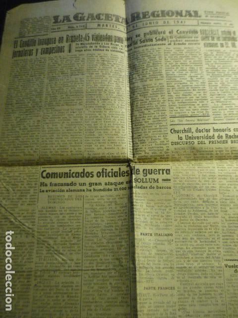 Coleccionismo: SALAMANCA PERIODICO CON NOTICIA LICENCIATURA DE ESTUDIANTE NATURAL DE VALVERDE DEL FRESNO