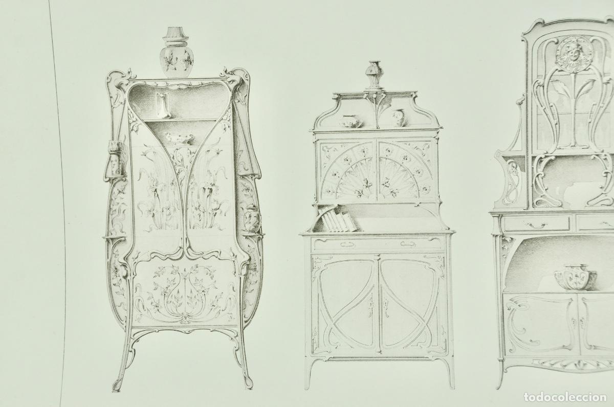 Coleccionismo: L&aacute;mina cat&aacute;logo fr&aacute;nces de muebles 42 - Foto 4