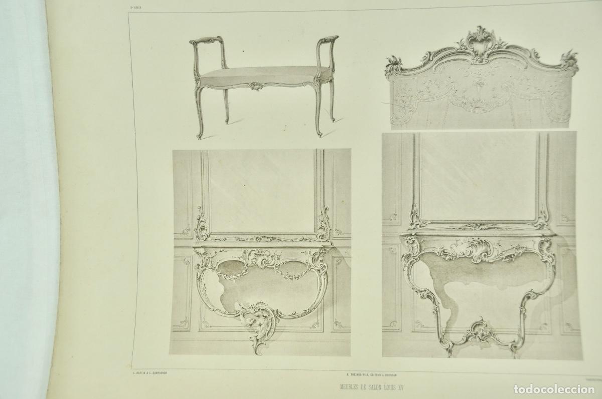 Coleccionismo: L&aacute;mina cat&aacute;logo fr&aacute;nces de muebles 43 - Foto 4