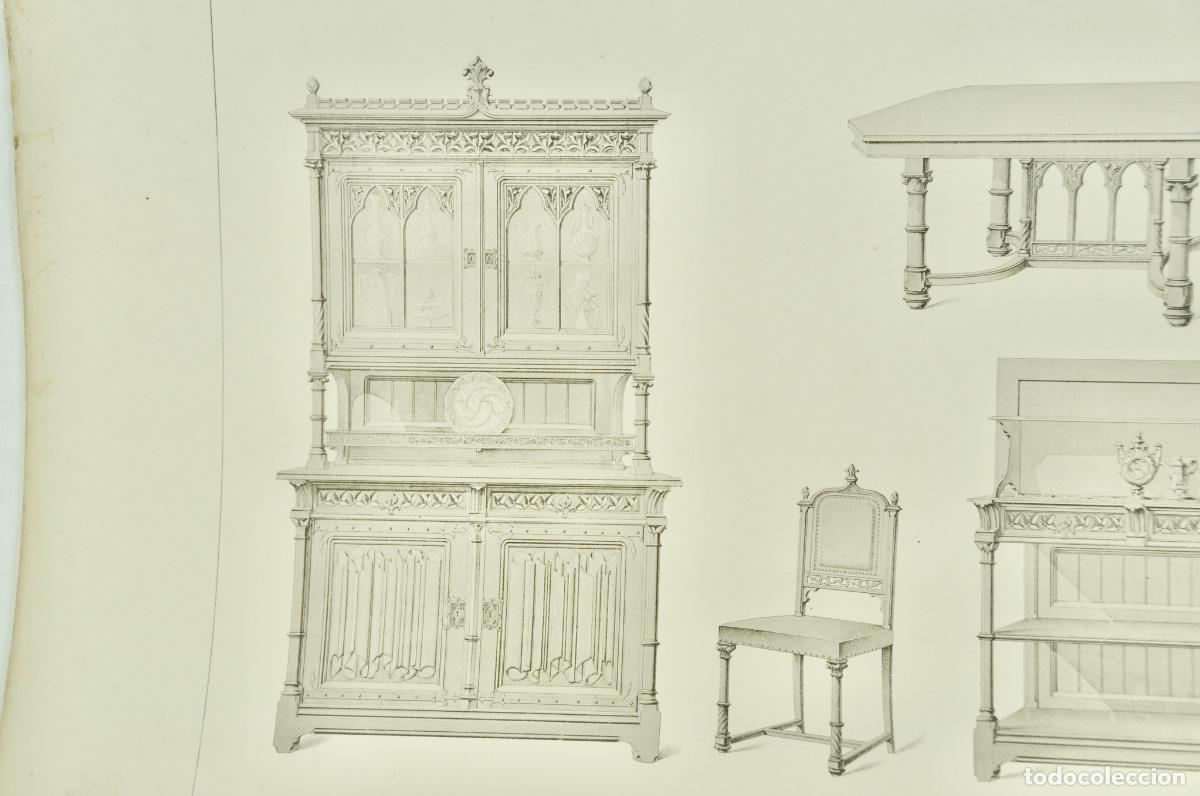 Coleccionismo: L&aacute;mina cat&aacute;logo fr&aacute;nces de muebles 54 - Foto 4