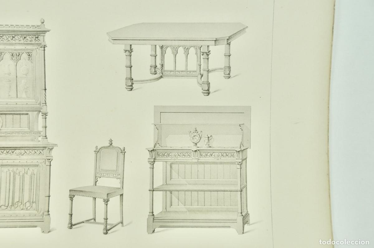 Coleccionismo: L&aacute;mina cat&aacute;logo fr&aacute;nces de muebles 54 - Foto 5