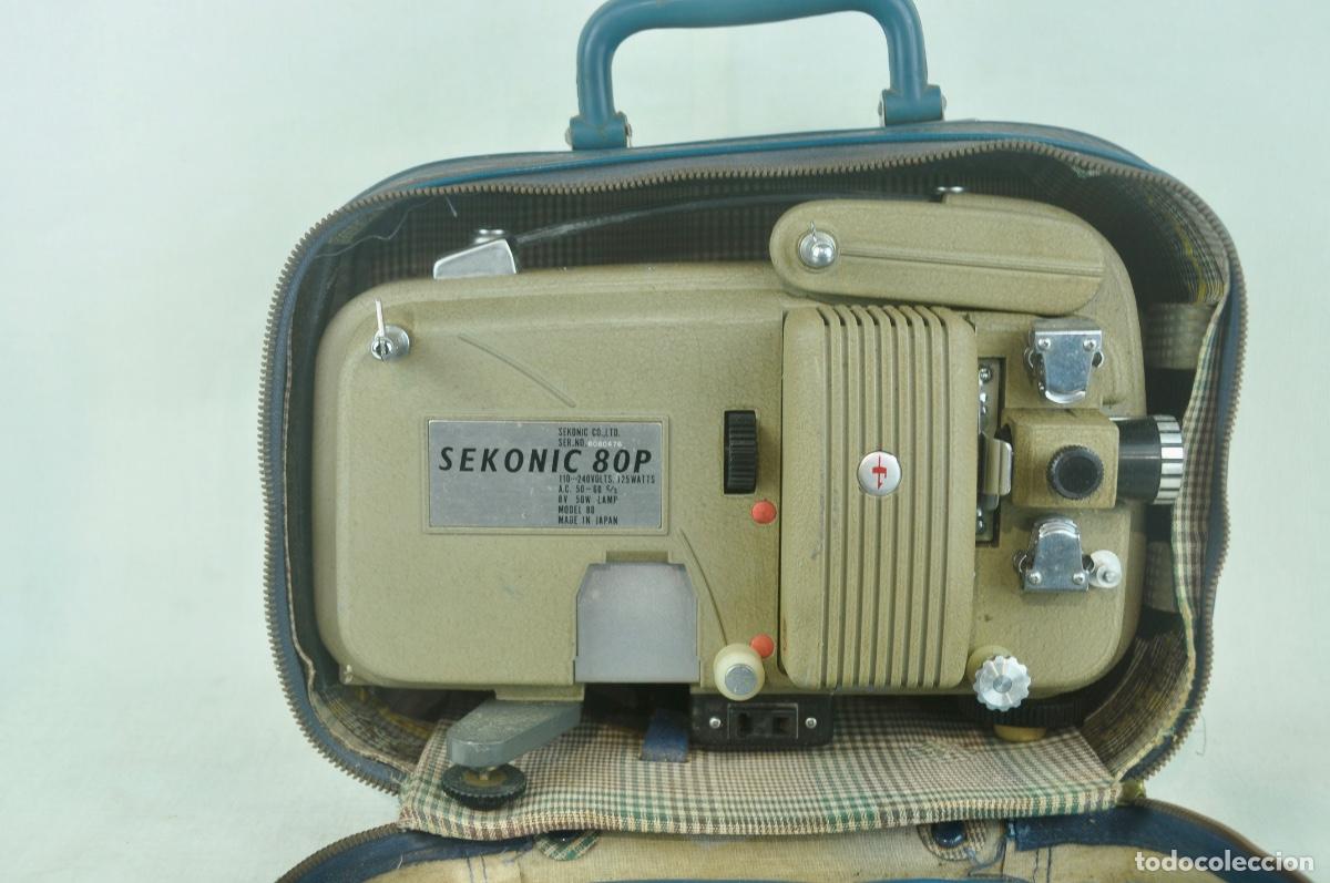 Coleccionismo: Proyector pel&iacute;culas Sekonic 80P - Foto 1