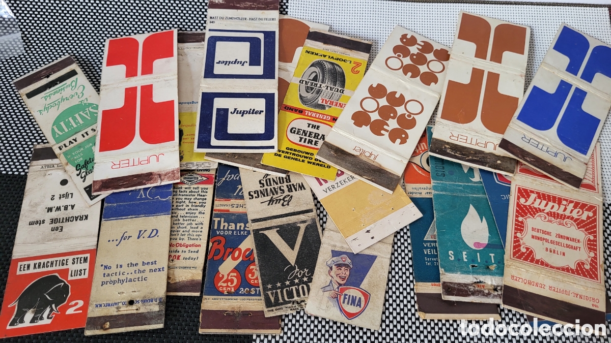 Collectionnisme: Lote antiguas cajas cerillas