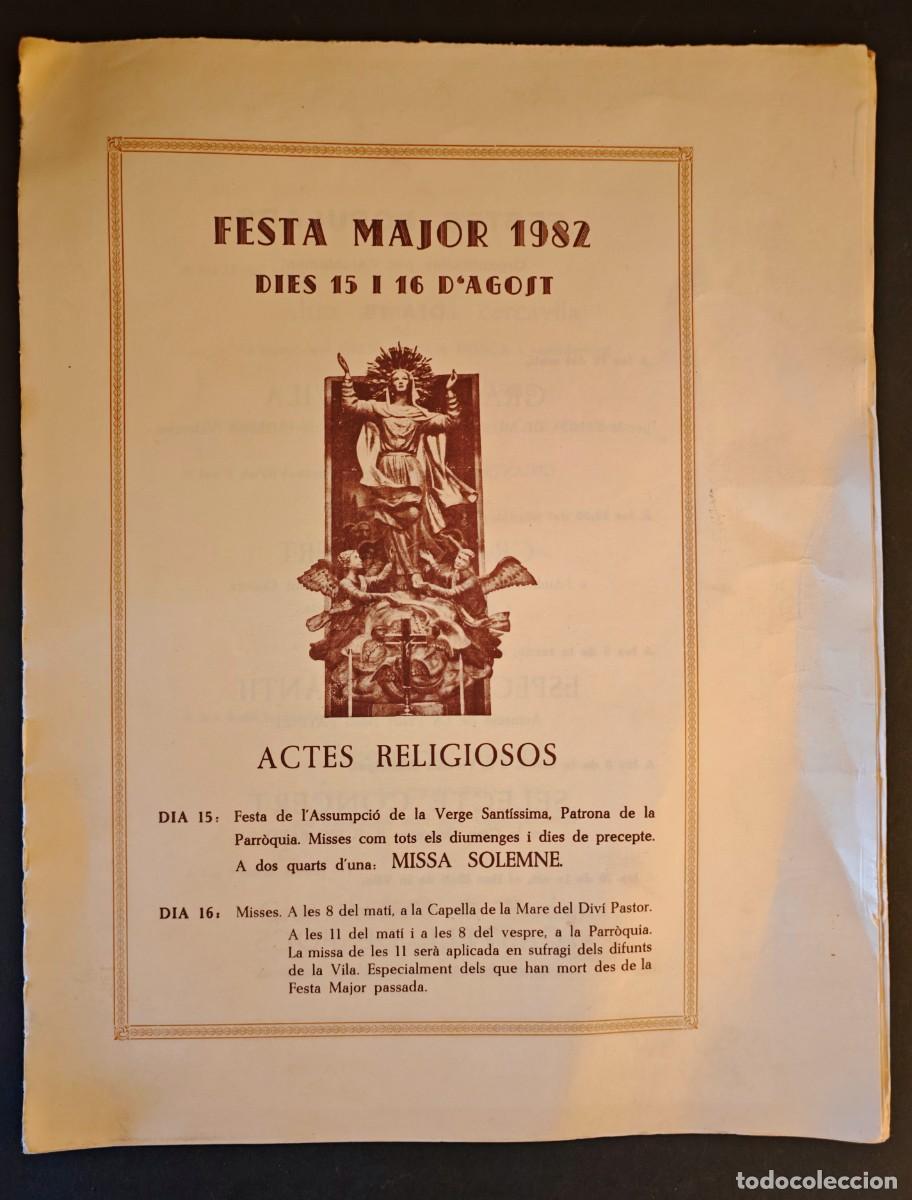 Coleccionismo: CAPELLADES - FESTA MAJOR