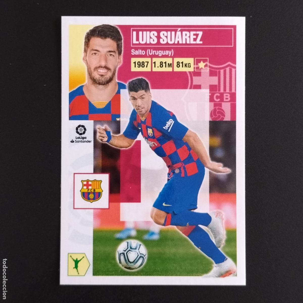 Collectionnisme: N&ordm; 16 LUIS SUAREZ FC BARCELONA CROMOS LALIGA SANTANDER ESTE 2020 2021 20 21 LIGA PANINI