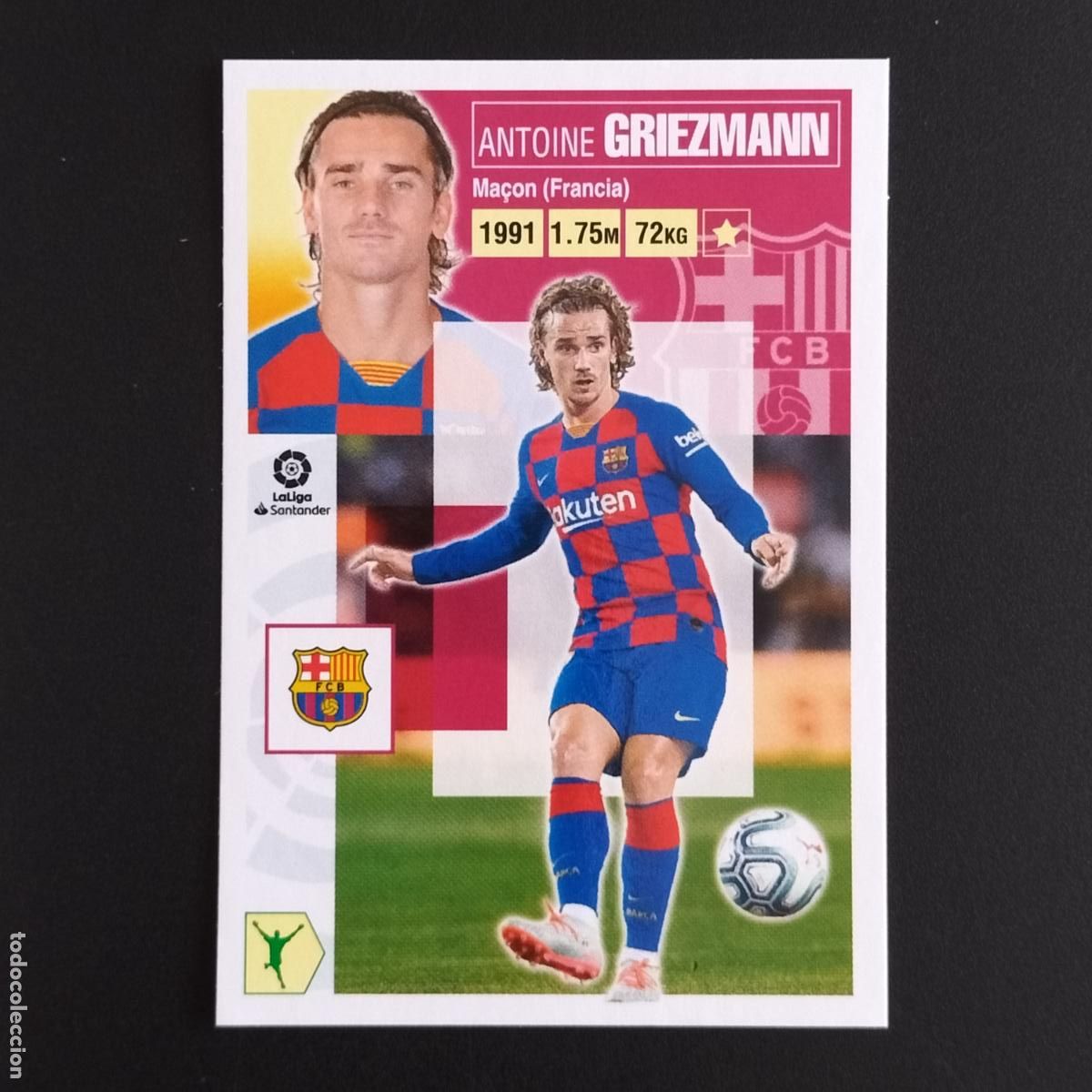 Collectionnisme: N&ordm; 18 ANTOINE GRIEZMANN FC BARCELONA CROMOS LALIGA SANTANDER ESTE 2020 2021 20 21 LIGA PANINI
