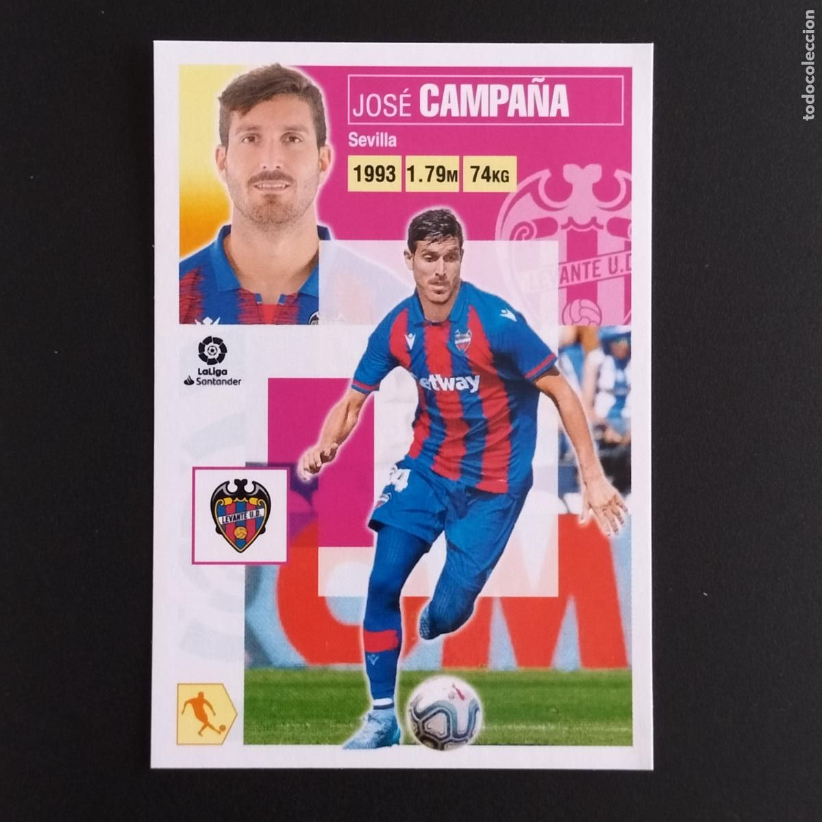 Coleccionismo: N&ordm; 11 CAMPA&Ntilde;A LEVANTE CROMOS LALIGA SANTANDER ESTE 2020 2021 20 21 LIGA PANINI