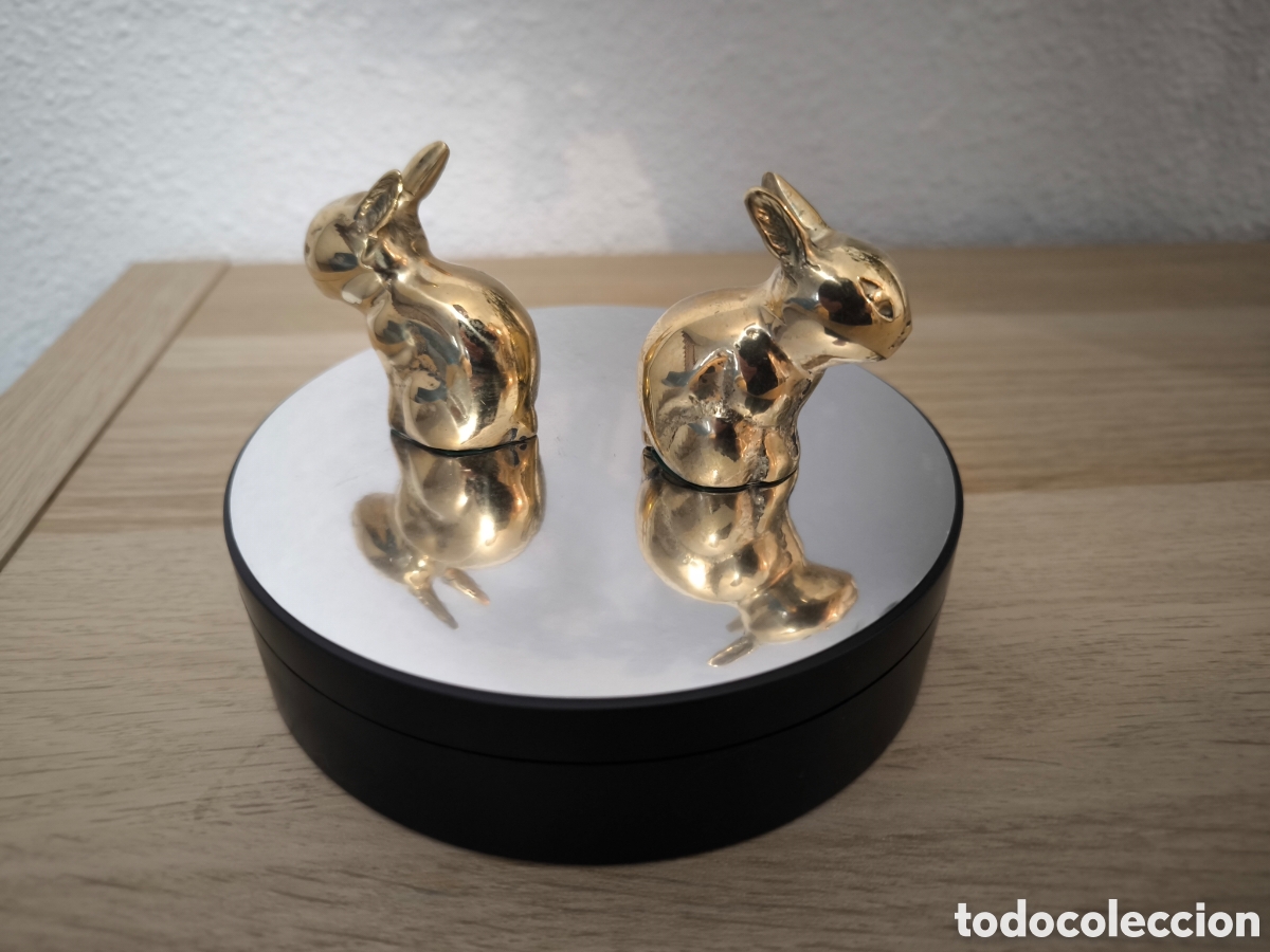 Coleccionismo: Dos figuras de bronce pesadas en buen estado y muy bonitas