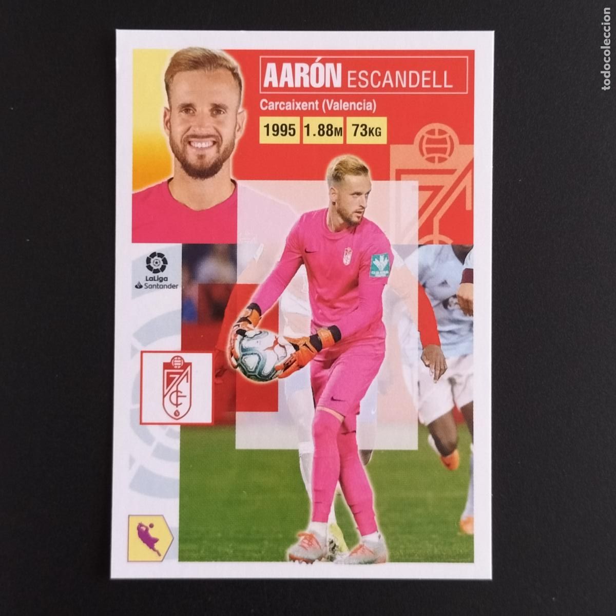 Coleccionismo: N&ordm; 3 AARON GRANADA CROMOS LALIGA SANTANDER ESTE 2020 2021 20 21 LIGA PANINI