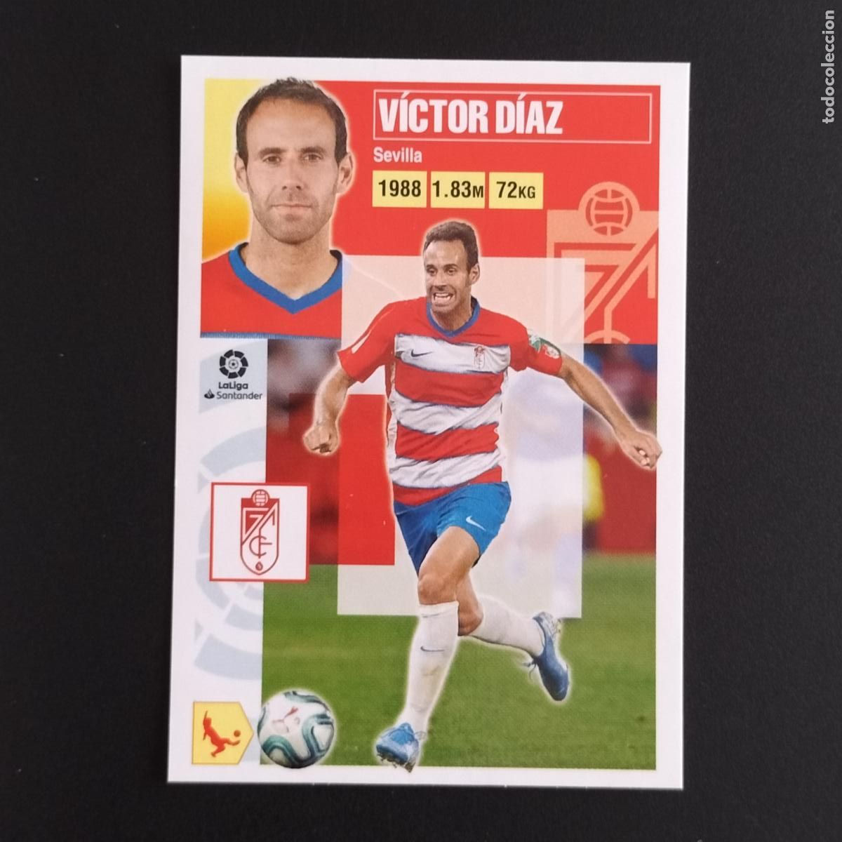 Coleccionismo: N&ordm; 4 VICTOR DIAZ GRANADA CROMOS LALIGA SANTANDER ESTE 2020 2021 20 21 LIGA PANINI