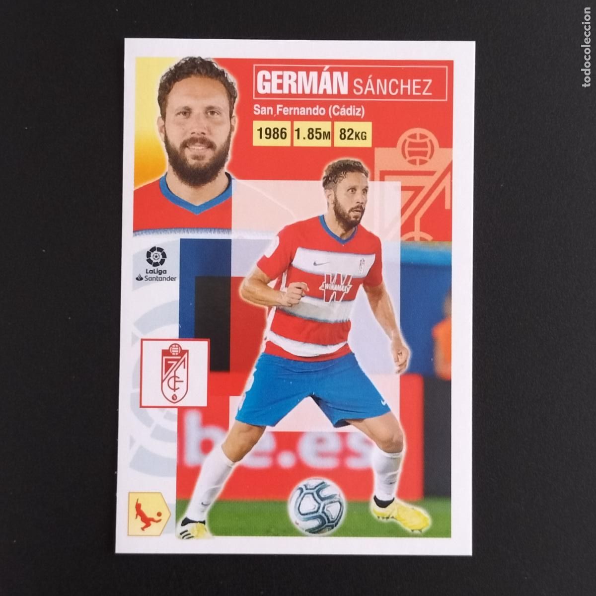 Coleccionismo: N&ordm; 5 GERMAN GRANADA CROMOS LALIGA SANTANDER ESTE 2020 2021 20 21 LIGA PANINI