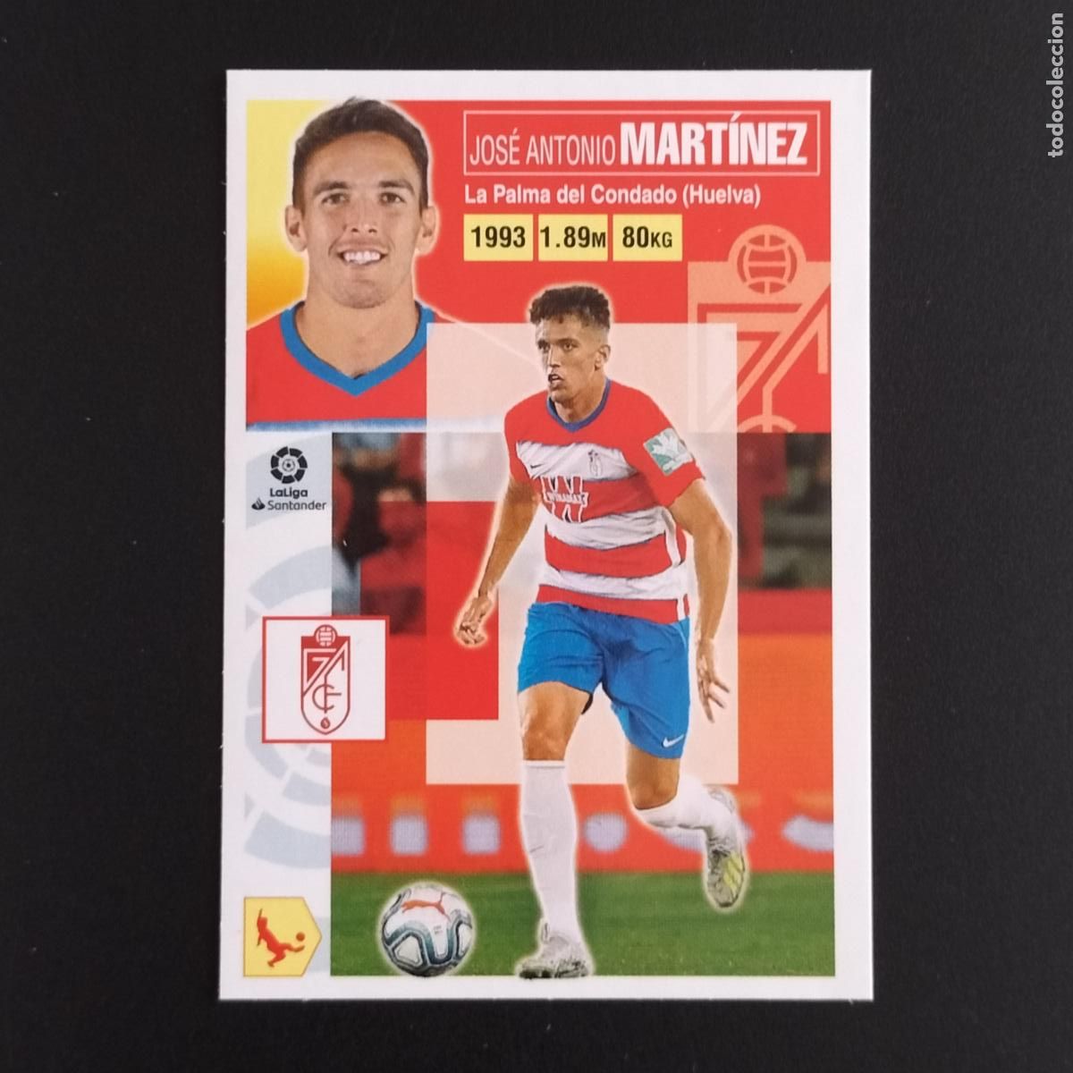 Coleccionismo: N&ordm; 6 A MARTINEZ GRANADA CROMOS LALIGA SANTANDER ESTE 2020 2021 20 21 LIGA PANINI