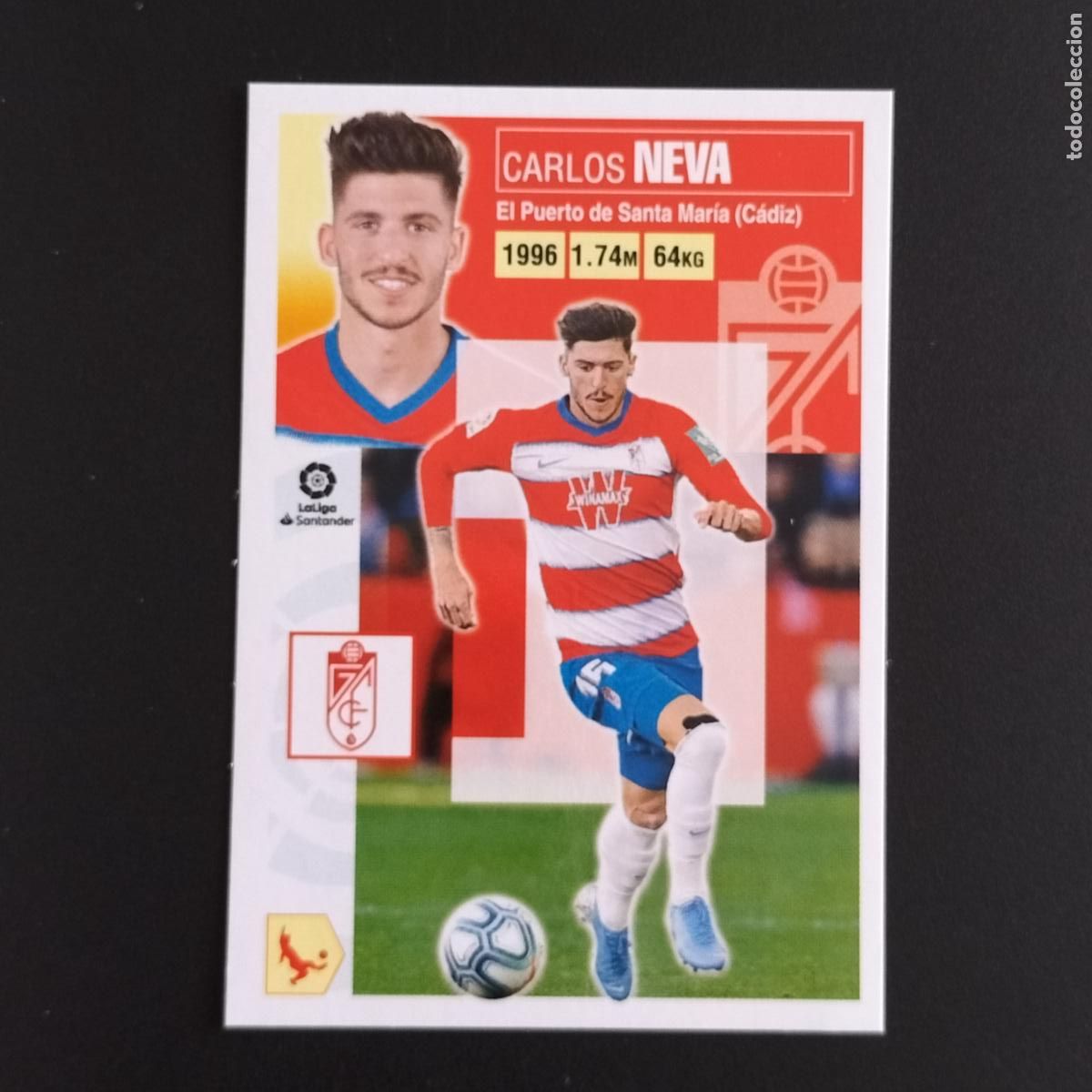 Coleccionismo: N&ordm; 8 NEVA GRANADA CROMOS LALIGA SANTANDER ESTE 2020 2021 20 21 LIGA PANINI