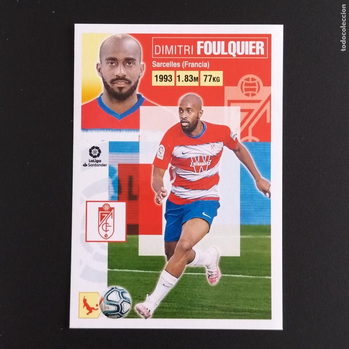 Coleccionismo: N&ordm; 9 FOULQUIER GRANADA CROMOS LALIGA SANTANDER ESTE 2020 2021 20 21 LIGA PANINI
