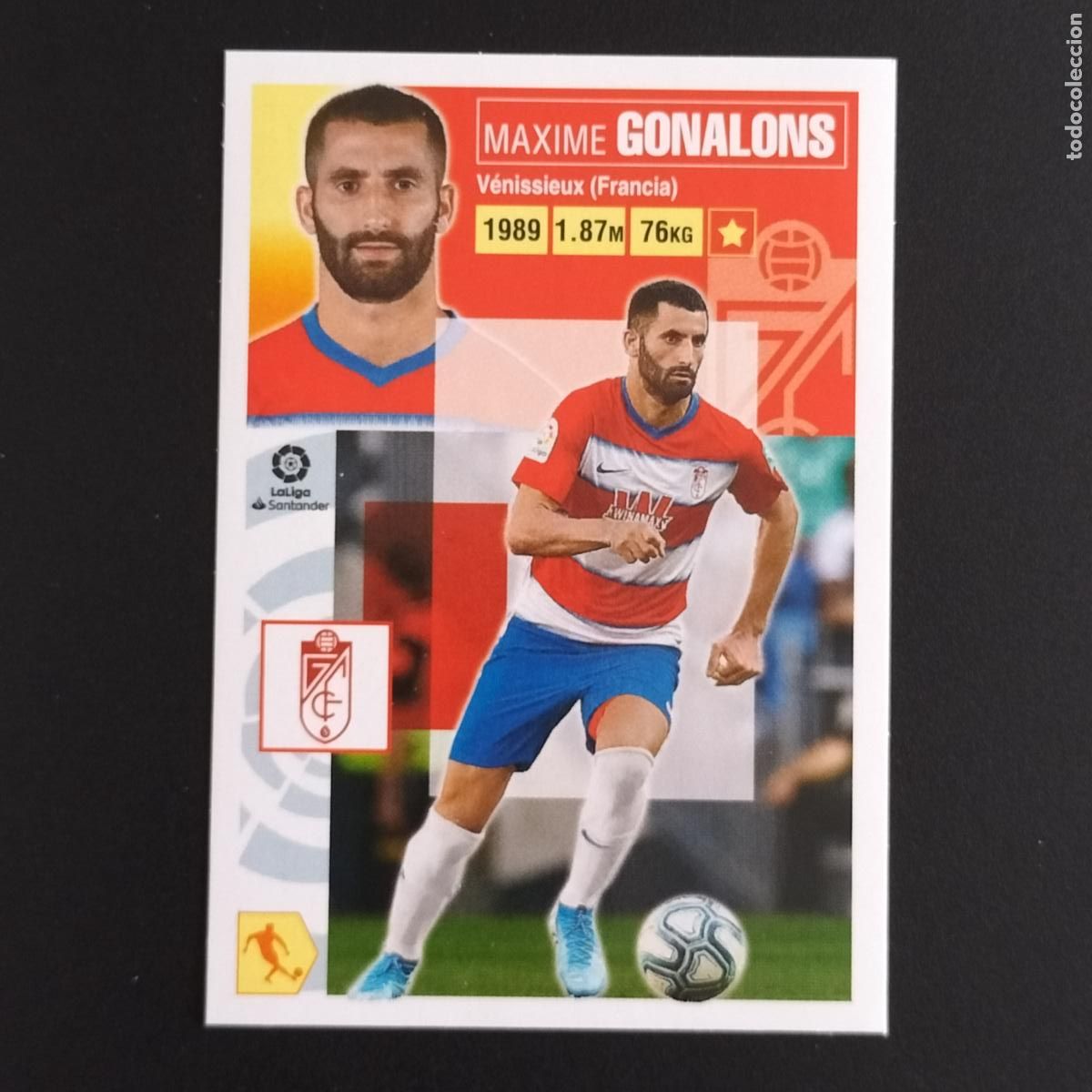 Coleccionismo: N&ordm; 12 A GONALONS GRANADA CROMOS LALIGA SANTANDER ESTE 2020 2021 20 21 LIGA PANINI