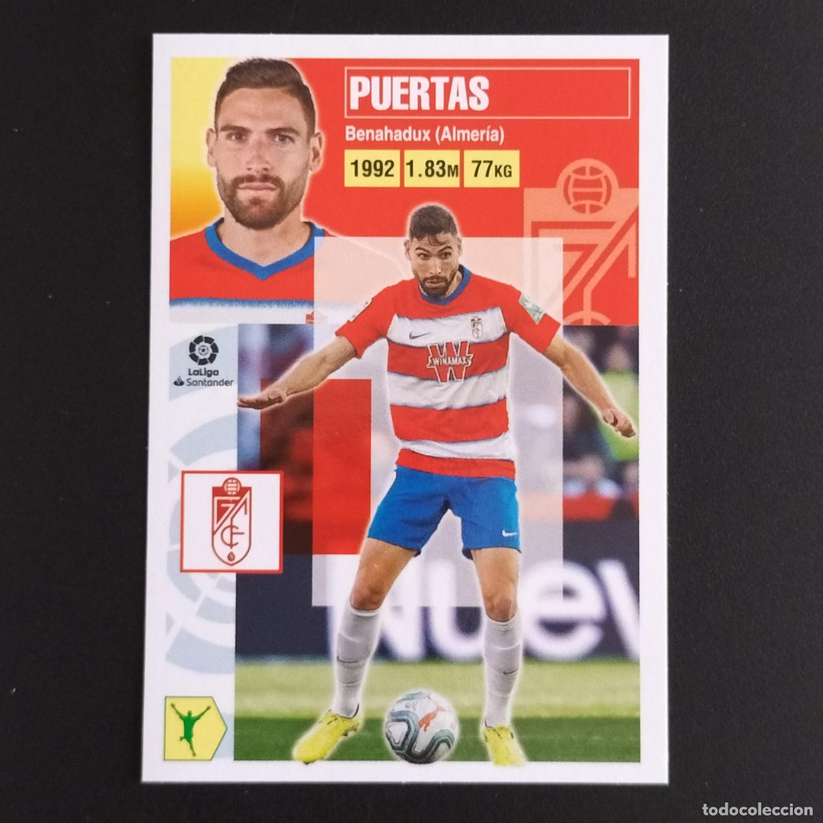 Coleccionismo: N&ordm; 15 PUERTAS GRANADA CROMOS LALIGA SANTANDER ESTE 2020 2021 20 21 LIGA PANINI