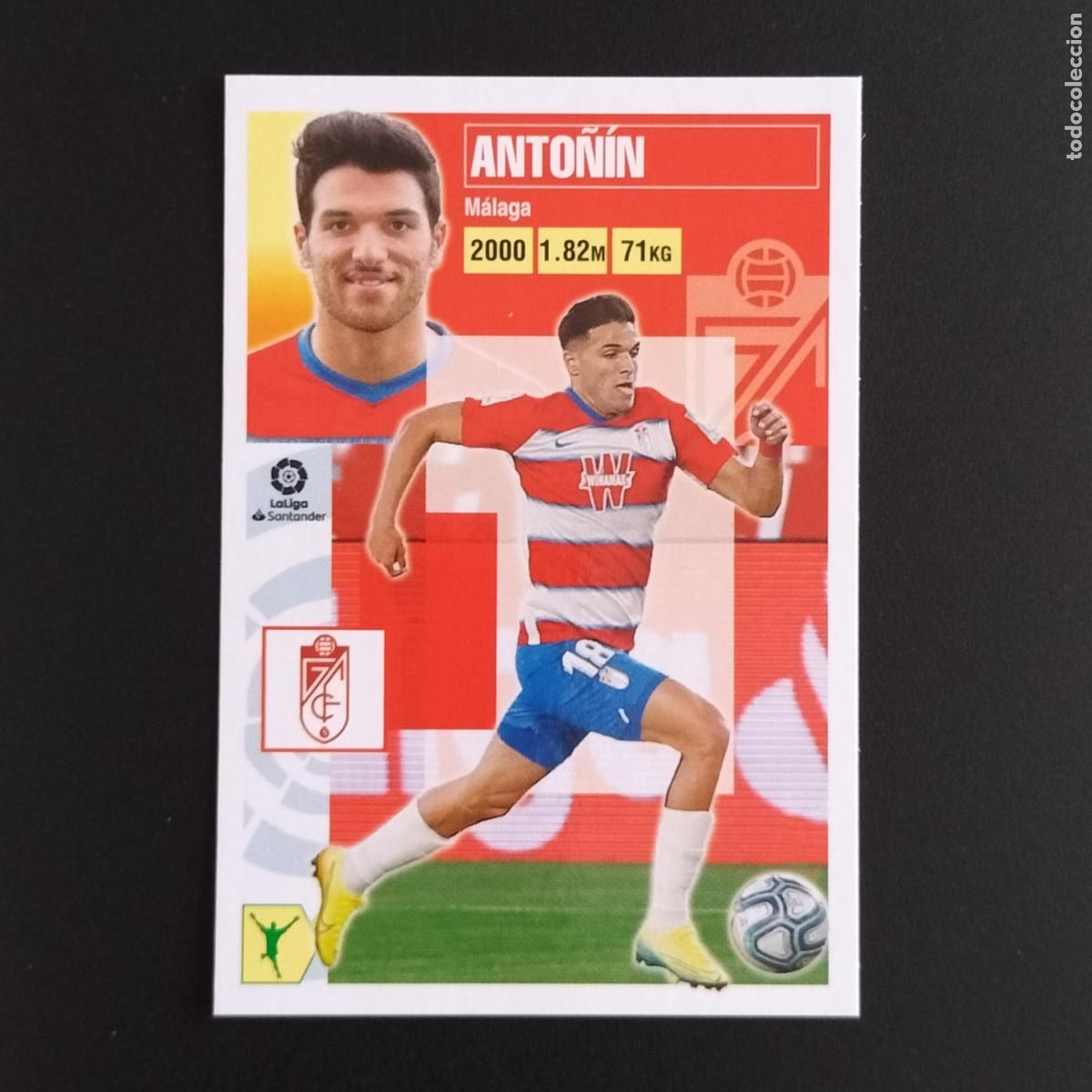 Coleccionismo: N&ordm; 17 ANTO&Ntilde;IN GRANADA CROMOS LALIGA SANTANDER ESTE 2020 2021 20 21 LIGA PANINI