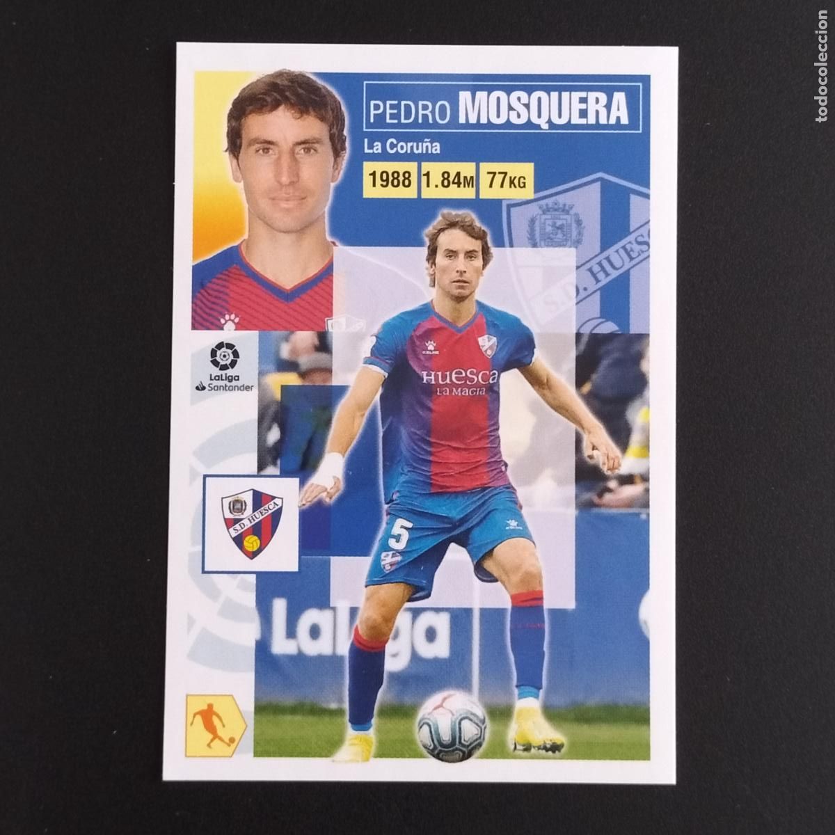 Coleccionismo: N&ordm; 11 MOSQUERA HUESCA CROMOS LALIGA SANTANDER ESTE 2020 2021 20 21 LIGA PANINI