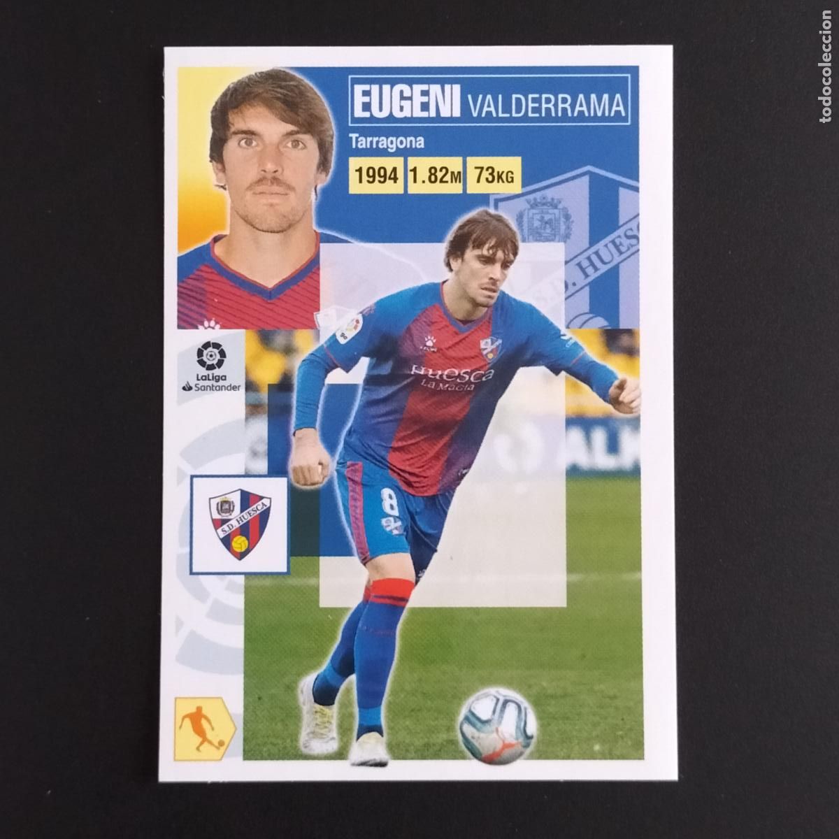 Coleccionismo: N&ordm; 12 A EUGENI HUESCA CROMOS LALIGA SANTANDER ESTE 2020 2021 20 21 LIGA PANINI
