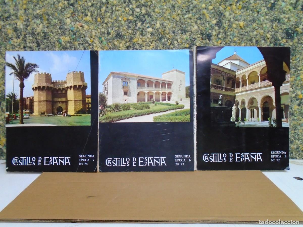 Colecionismo: CASTILLOS DE ESPA&Ntilde;A/SEGUNDA EPOCA N&ordm; 72-73-74/1971-72/VER INDICES.