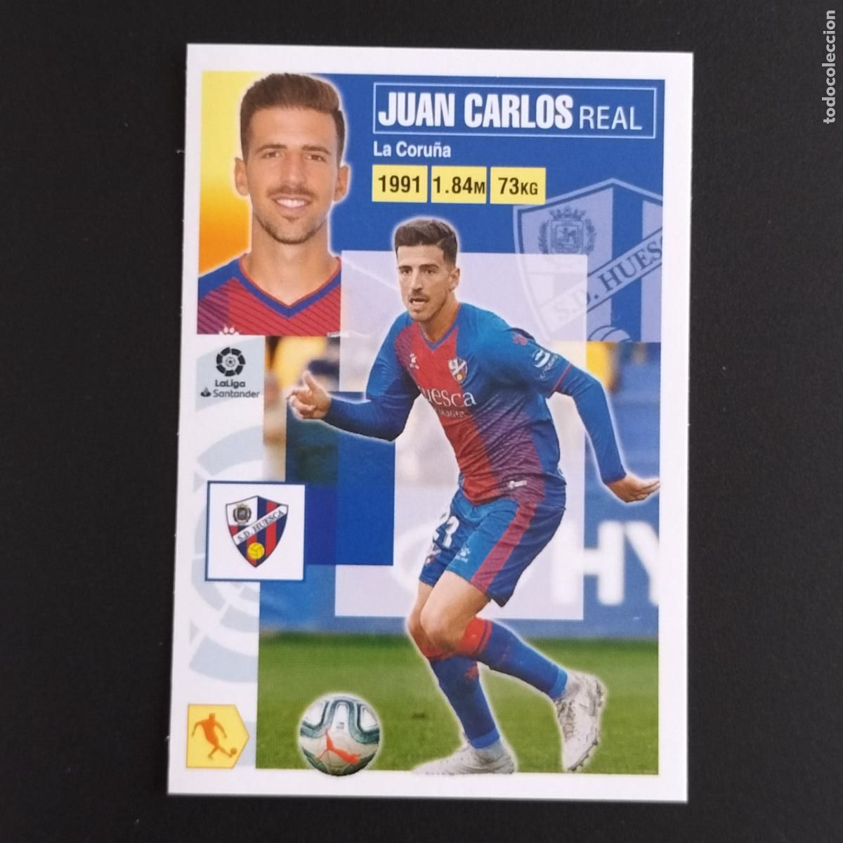 Coleccionismo: N&ordm; 13 JUAN CARLOS HUESCA CROMOS LALIGA SANTANDER ESTE 2020 2021 20 21 LIGA PANINI