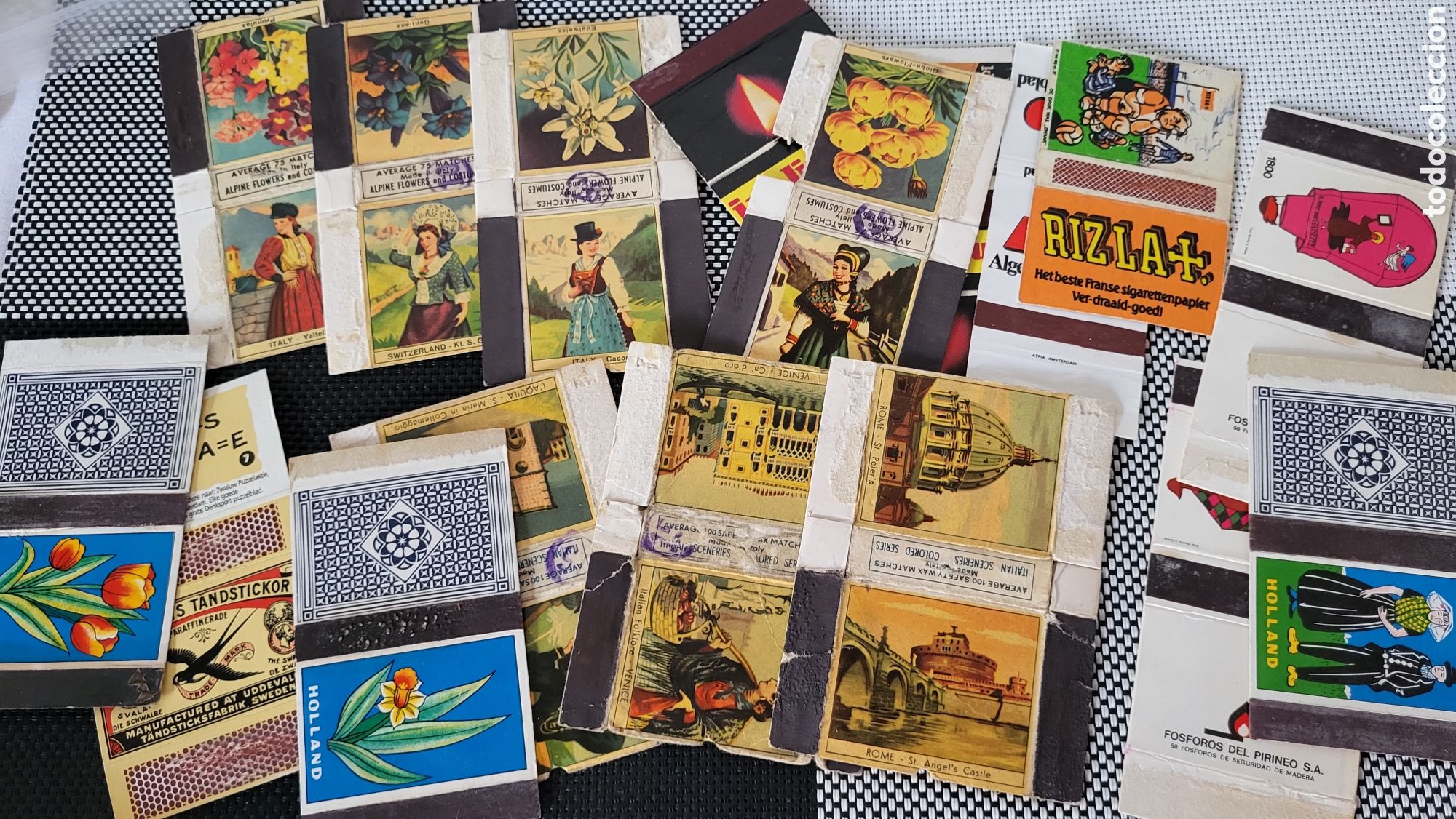 Collectionnisme: Lote antiguas cajas cerillas L2