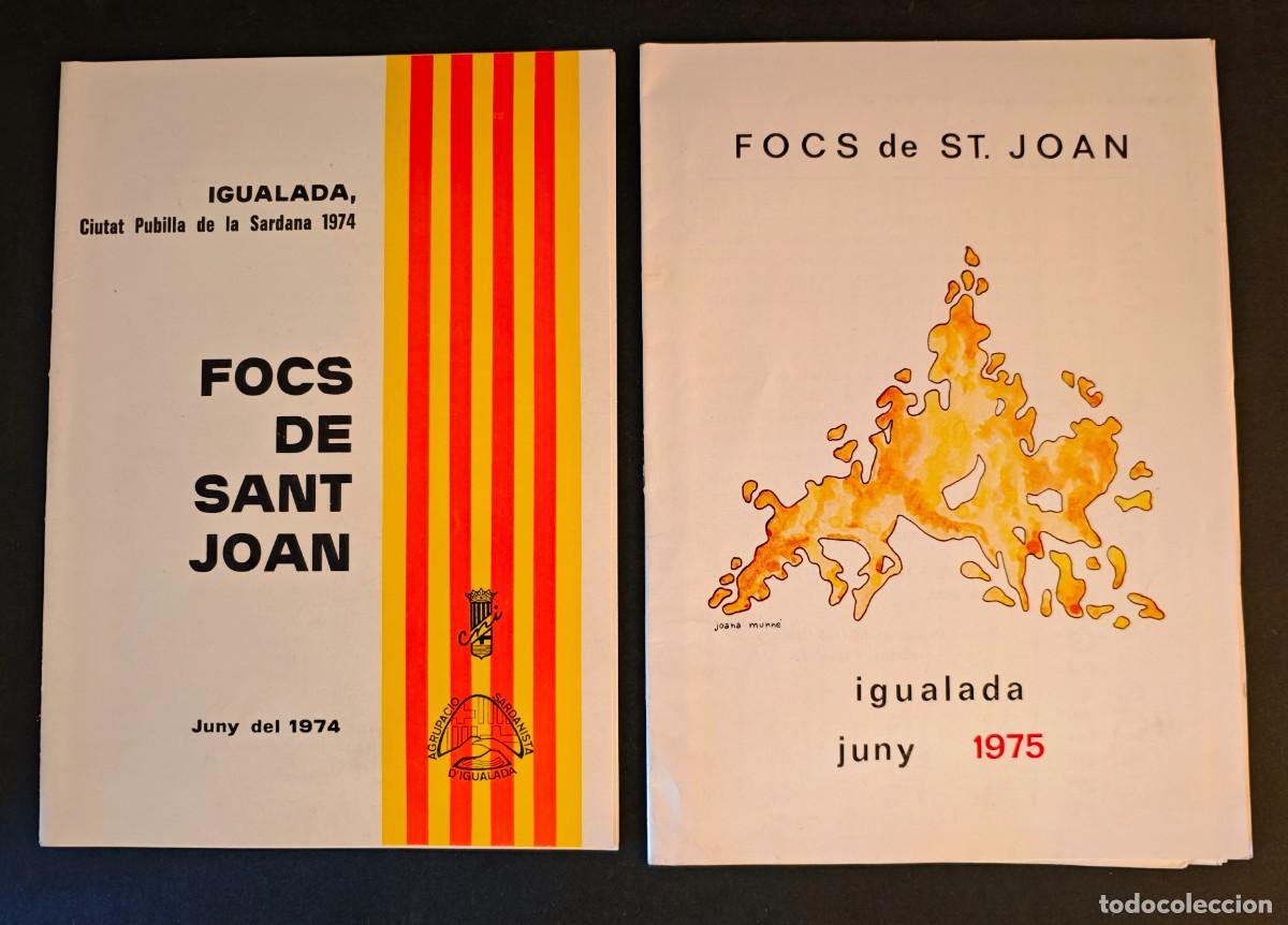 Coleccionismo: IGUALADA - FOCS DE SANT JOAN - Foto 1