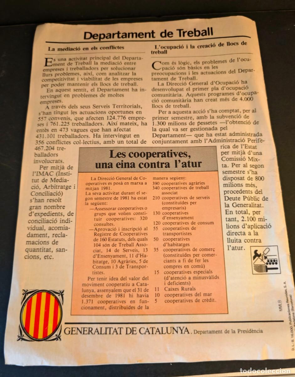 Coleccionismo: GENERALITAT EE CATALUNYA - Foto 7