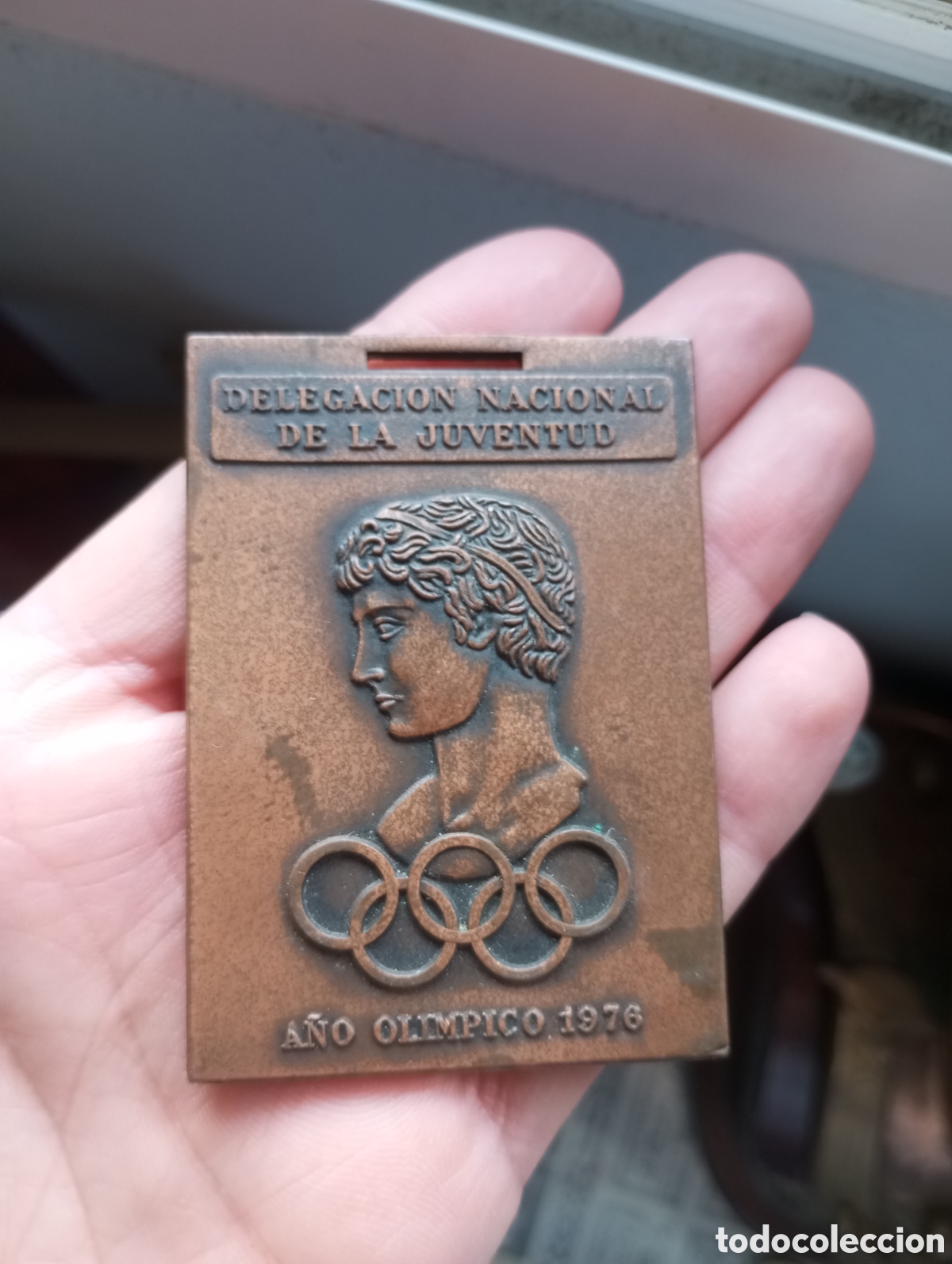 Coleccionismo: Medalla SEU falange espa&ntilde;ola 1976 Malaga