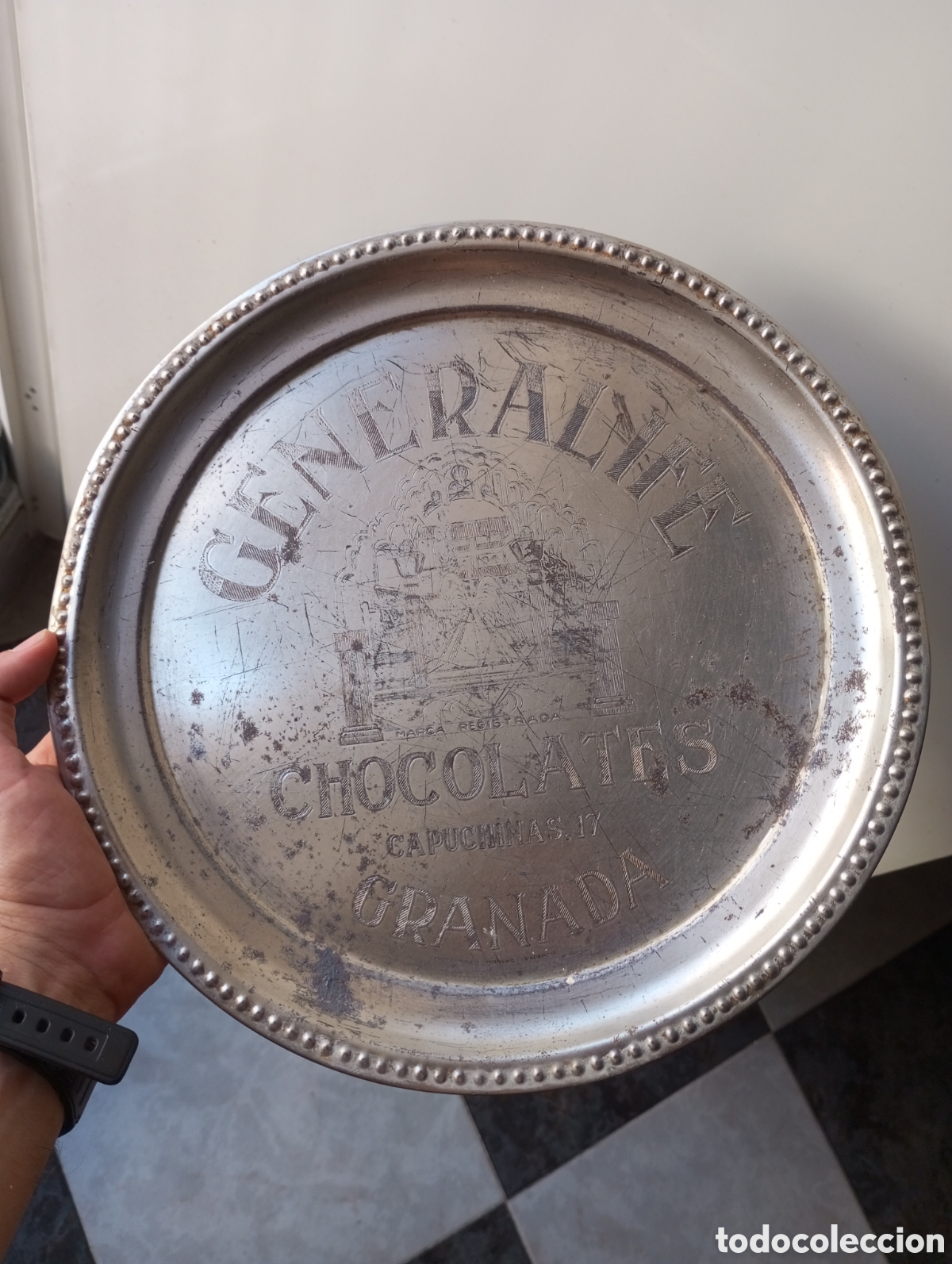 Coleccionismo: Bandeja Chocolates Generalife Granada